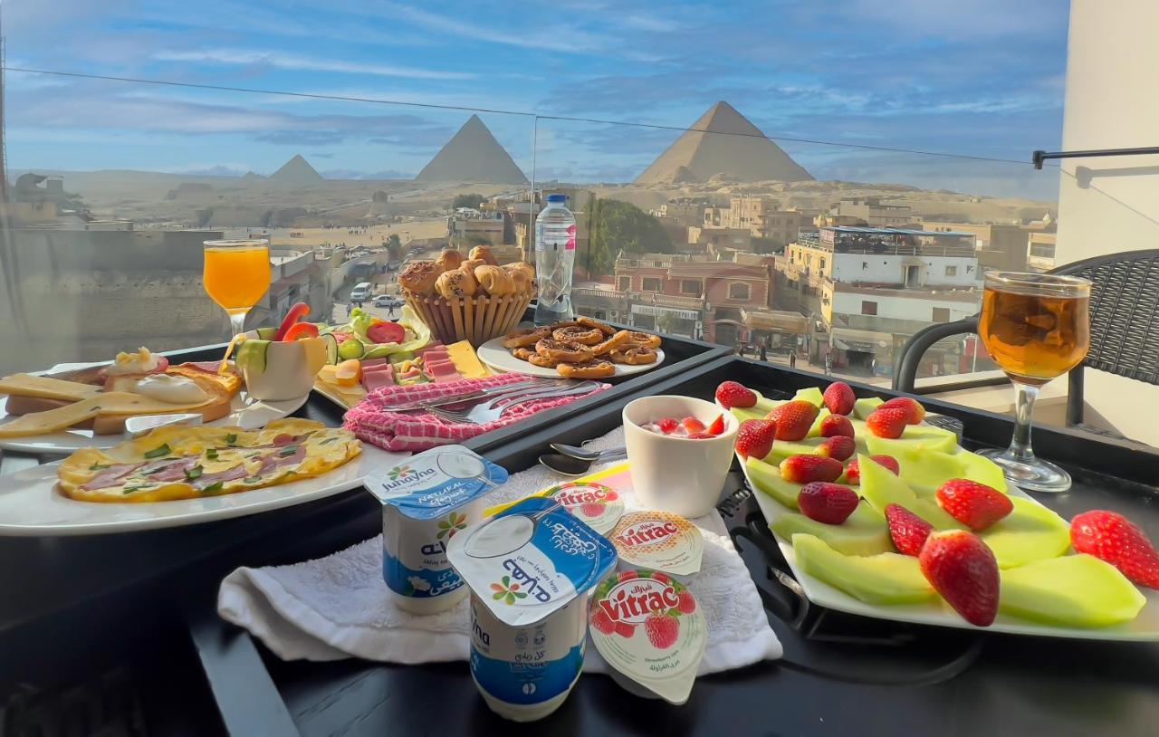 Steps In Pyramids View Hotel Kafrat al Jabal Exterior photo