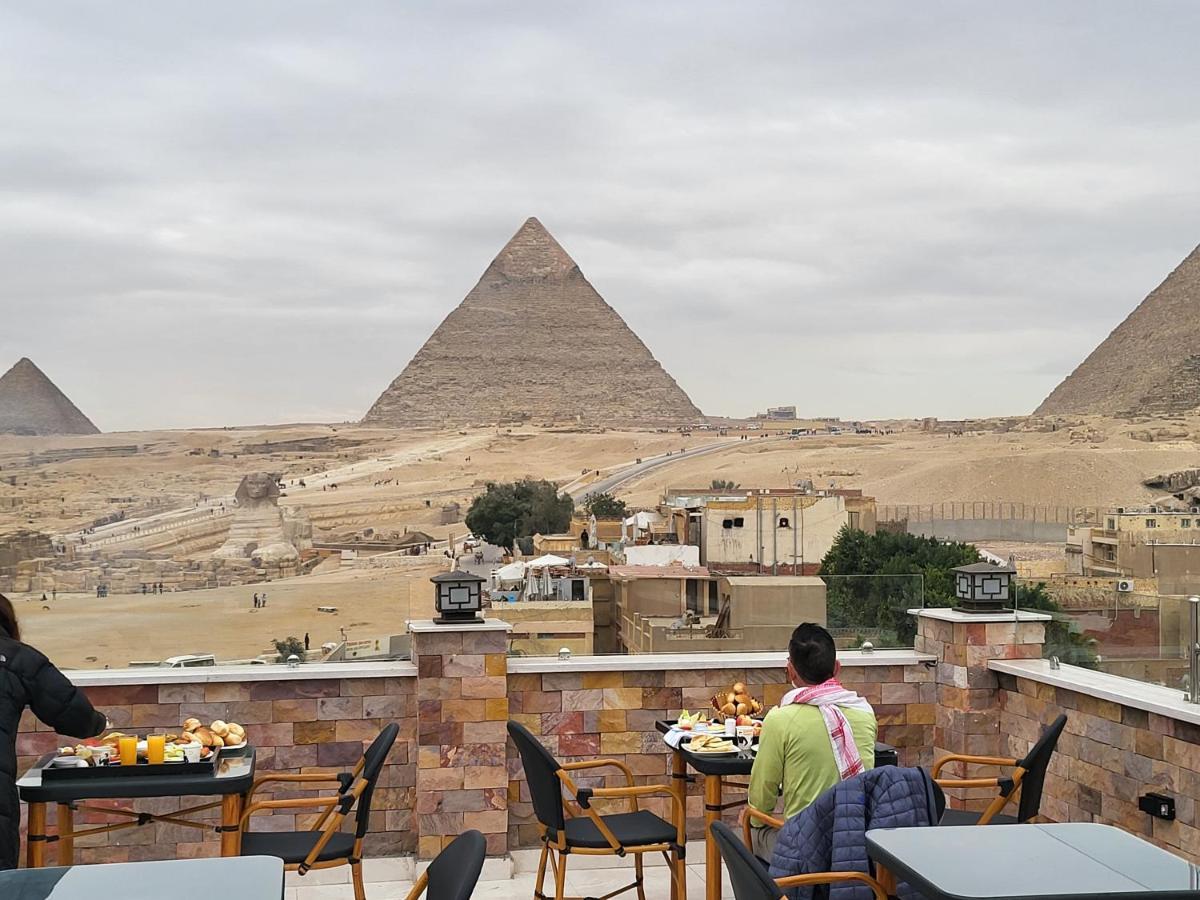 Steps In Pyramids View Hotel Kafrat al Jabal Exterior photo