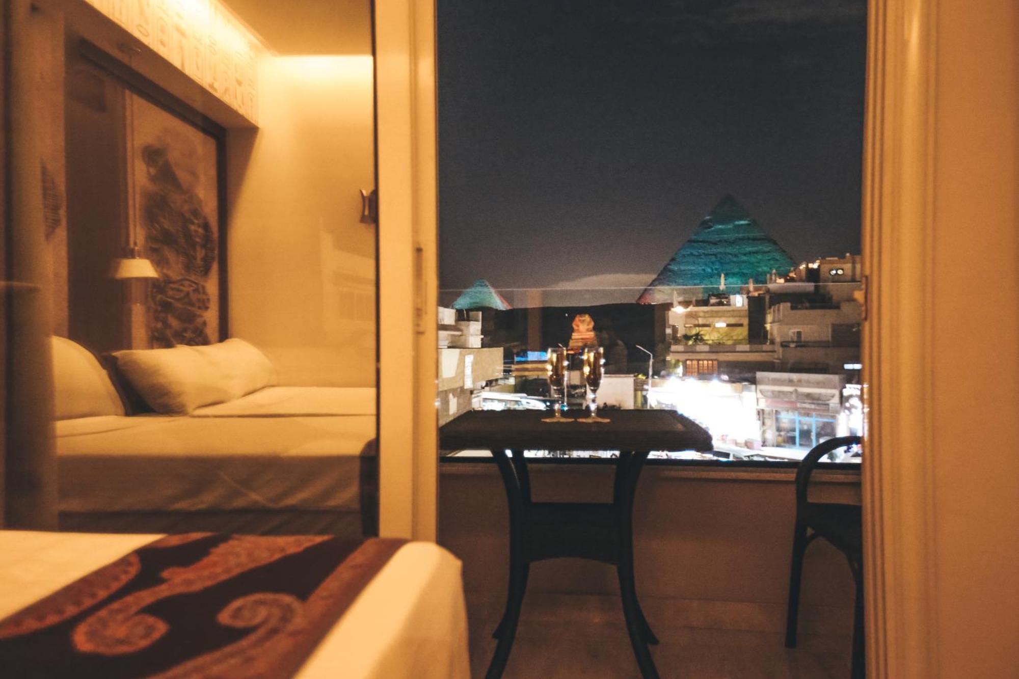 Steps In Pyramids View Hotel Kafrat al Jabal Exterior photo